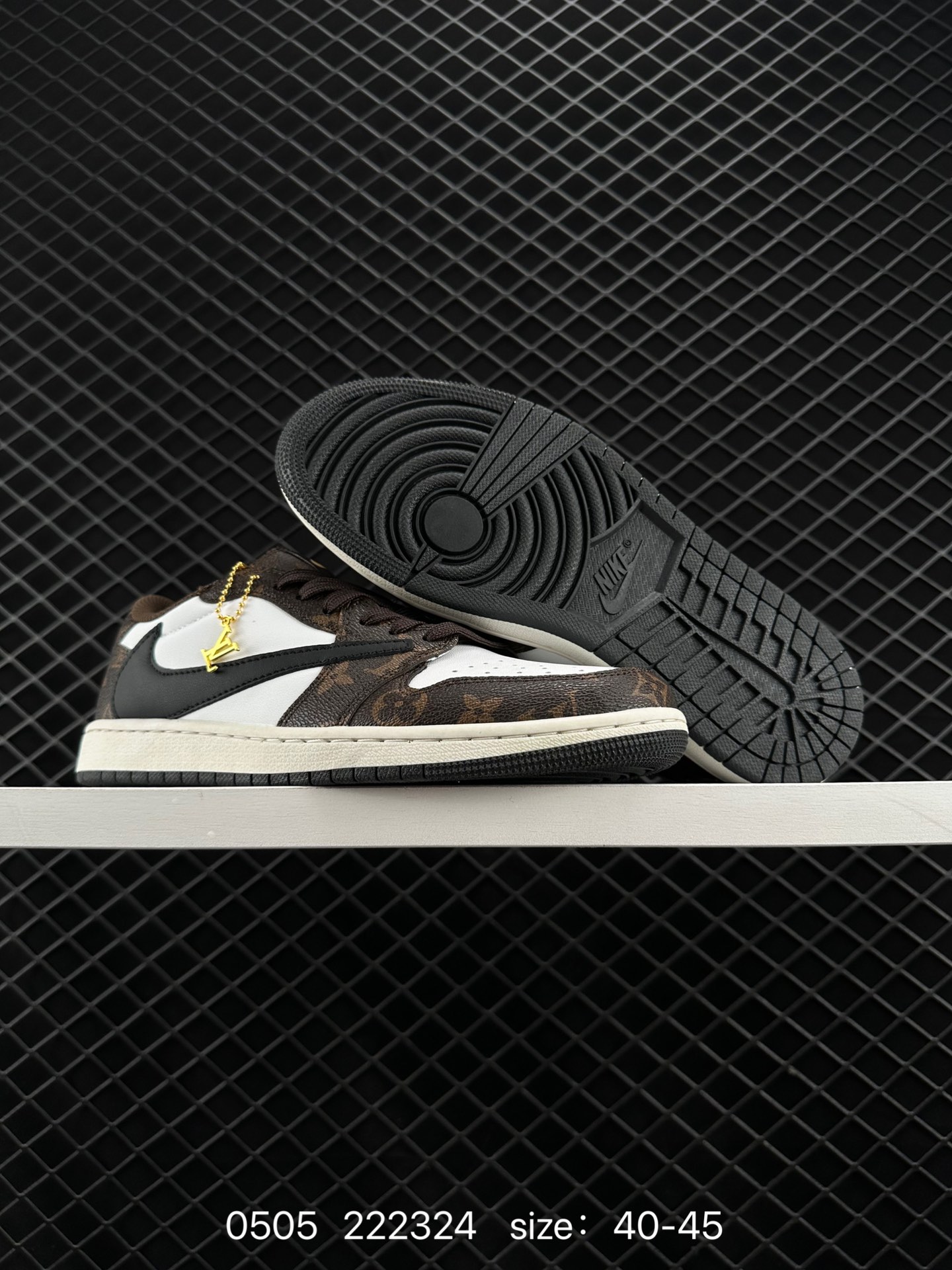 Louis Vuitton x Travis Scott x Nike Air Jordan 1 Low OG SP